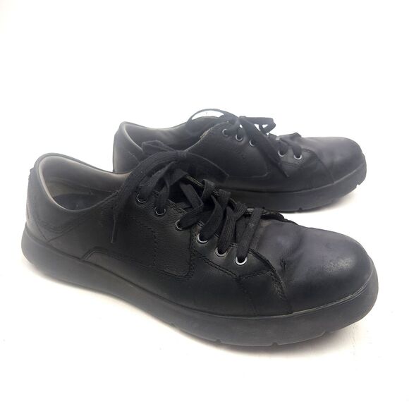 Red Wing 8716 Black Leather Work Shoes Men’s Oxford Slip Resistant Size 11 D